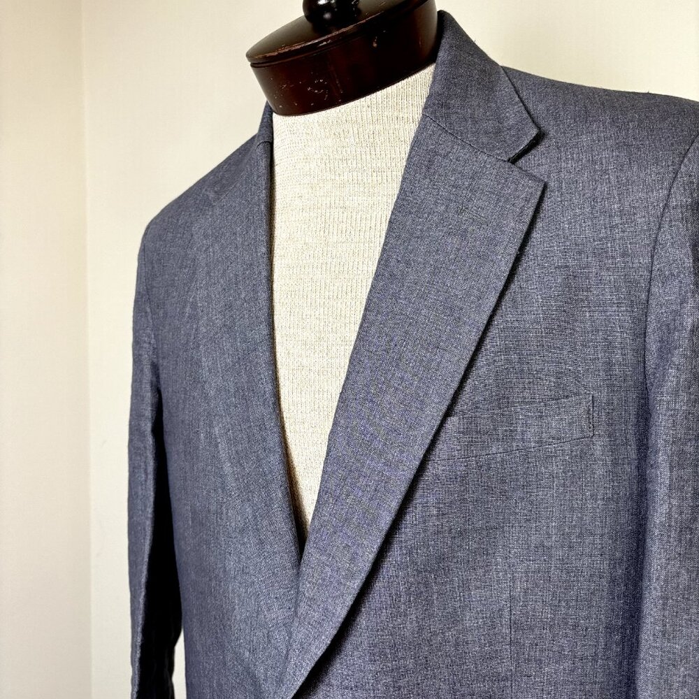 Studiosuits Bespoke Men's Suit 42-44 Gray 2-Piece: Blazer & Dress‎ Pants 38x27